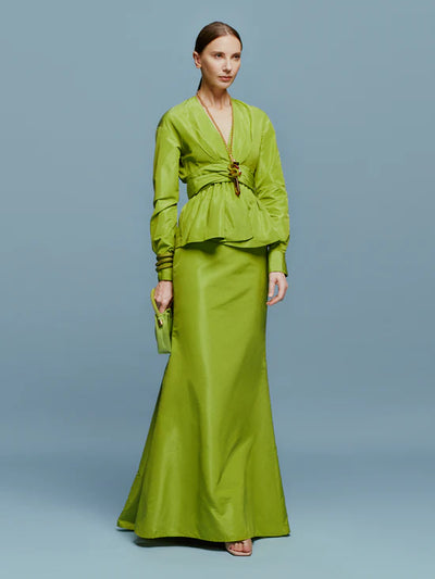 TIRENE SKIRT - Lime
