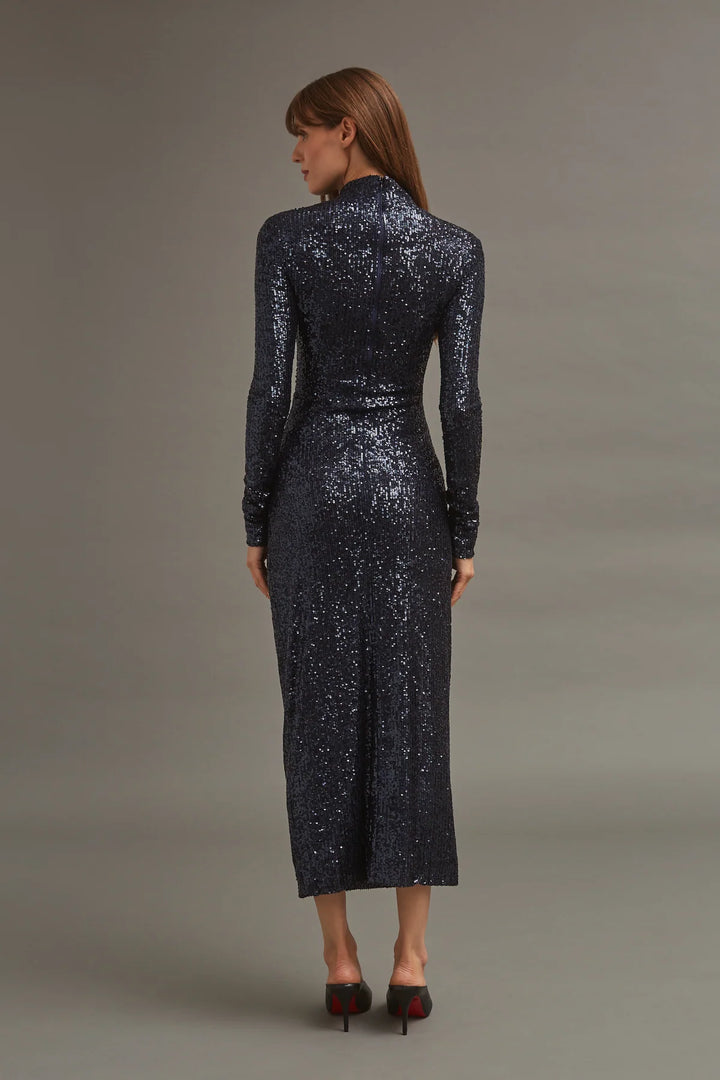 RYAN DRESS - Midnight Sequins