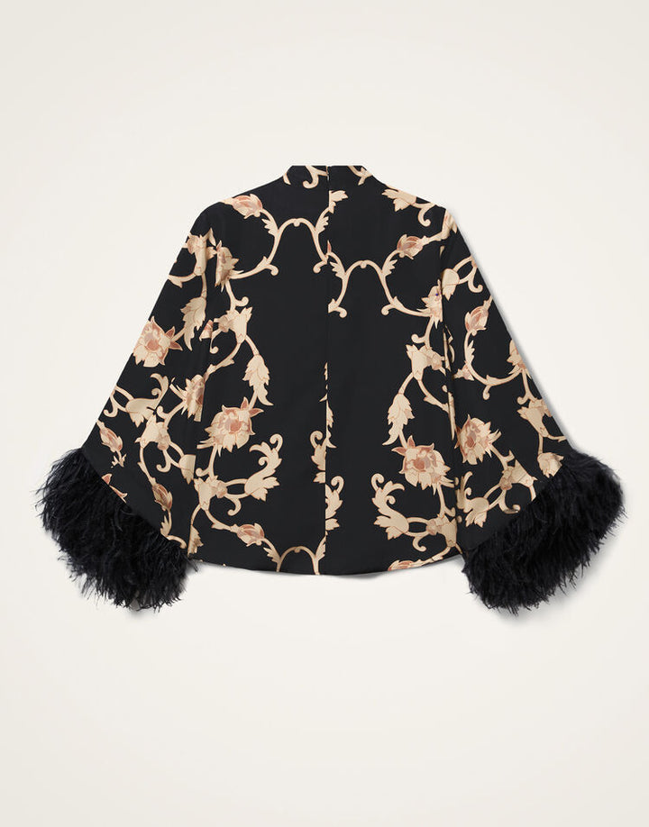 Make An Exit Top -  Buttercup Black