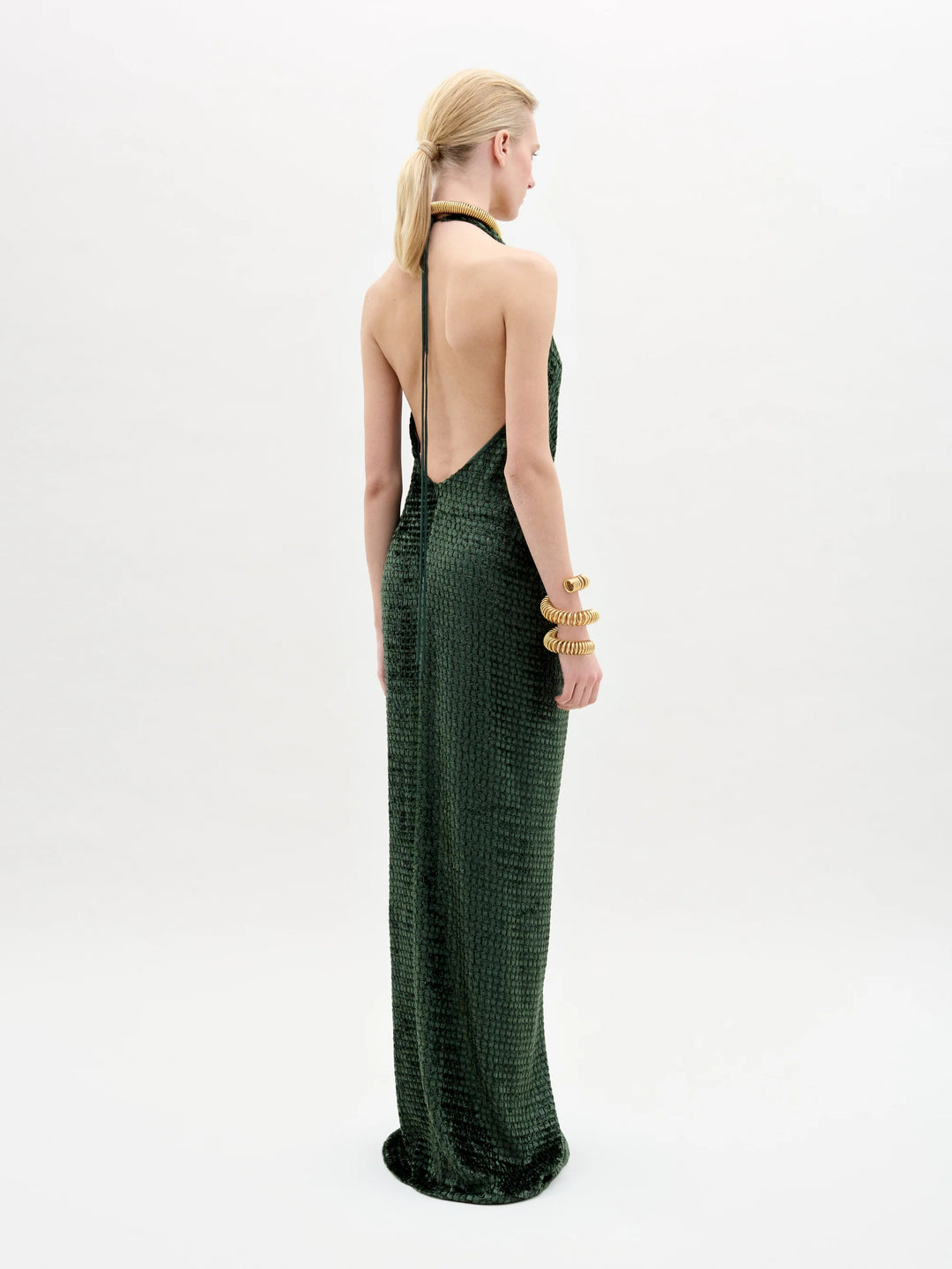 Torgiano Dress HUNTER GREEN HOLIDAY CAPSULE Torgiano Dress HUNTER GREEN HOLIDAY CAPSULE