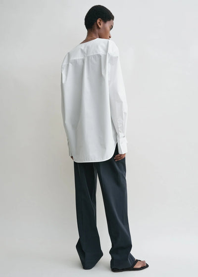 V-Neck Shirt - White