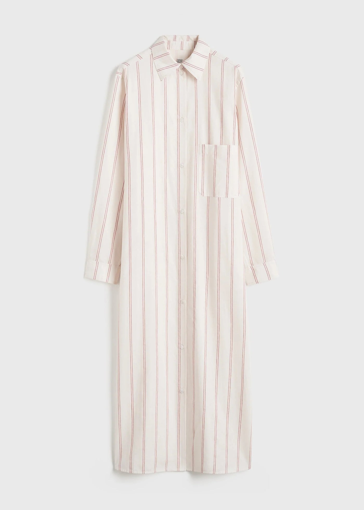 Striped Tunic Dress - Ecru/Blossom