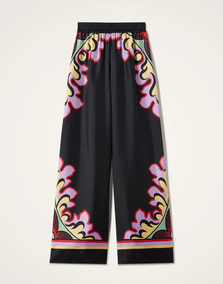 Palazzo Pants - Palazzo Placée Lilac in Silk Twill