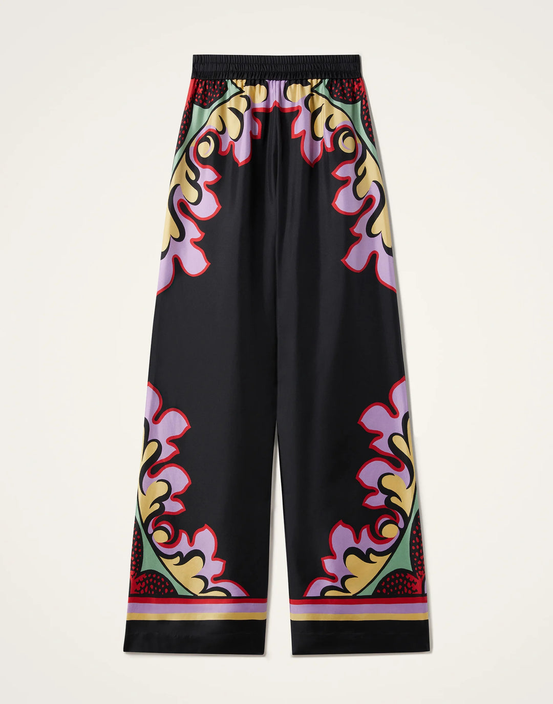 Palazzo Pants - Palazzo Placée Lilac in Silk Twill