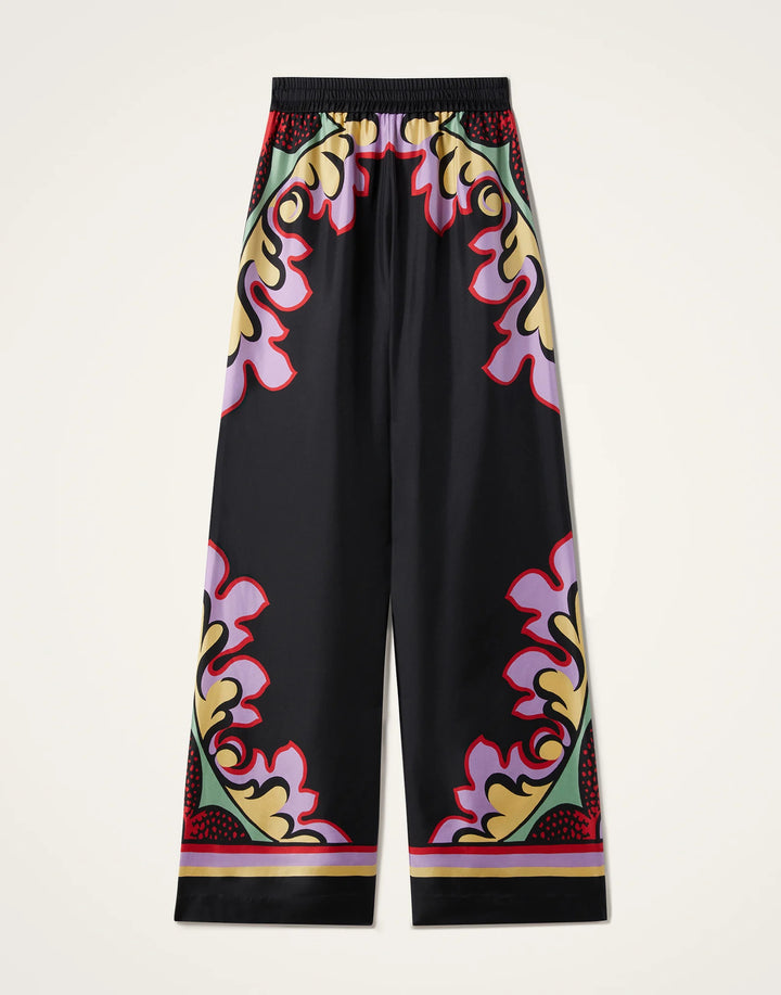 Palazzo Pants - Palazzo Placée Lilac in Silk Twill