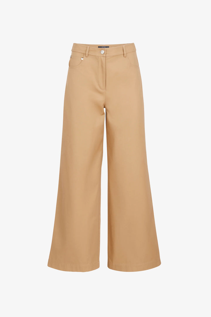 Nell 5 Pocket Straight Leg Pant- Khaki