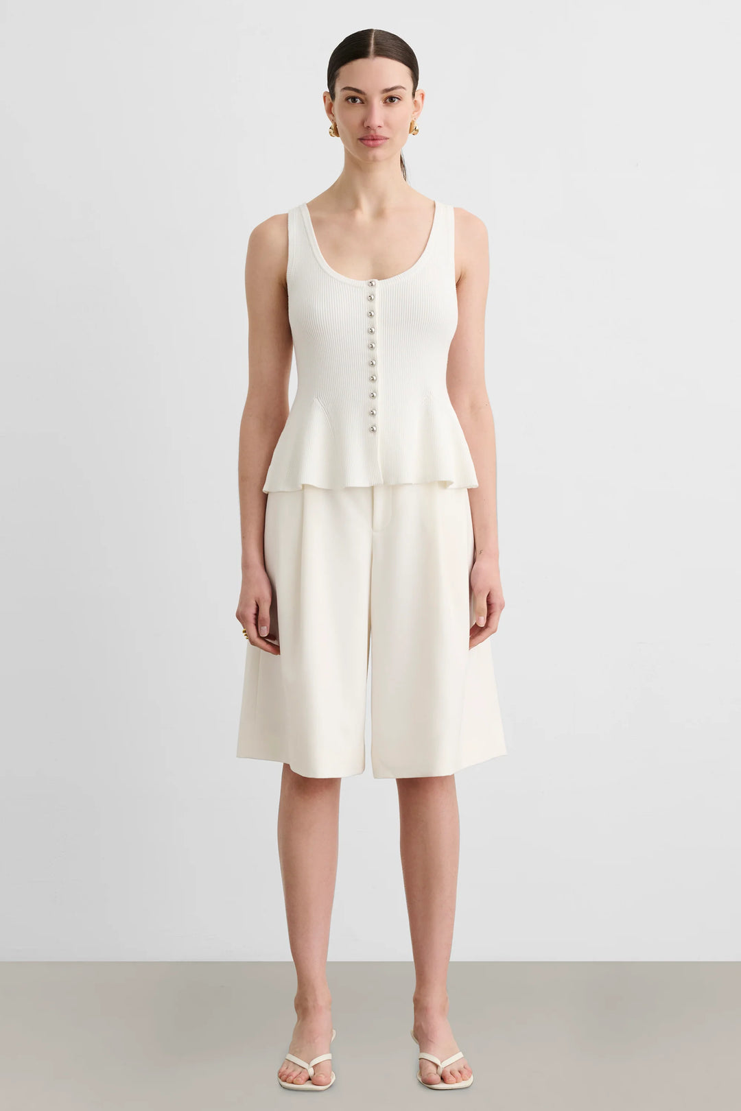 Eden Fit and Flare - White