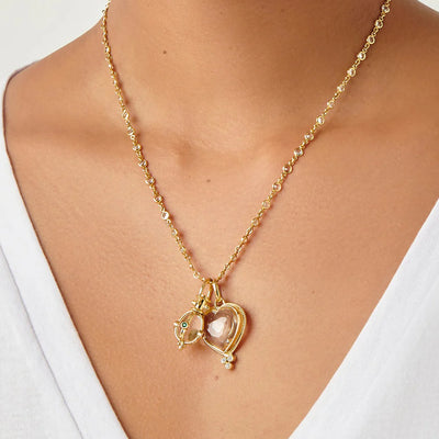 18K Small Precious Amulet