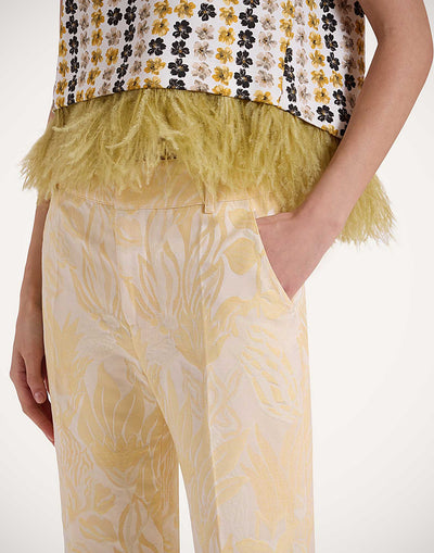 La Scala Tee - Cupid White with Feathers