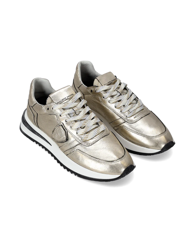 Women’s Tropez 2.1 Low-Top Sneakers in Leather - Gold