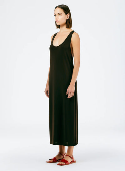 Harlow Jersey Tank Dress - Brown