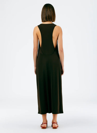 Harlow Jersey Tank Dress - Brown