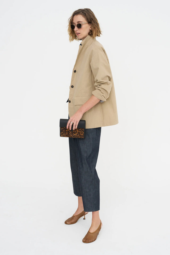Carrot Pants Jeans - Medium Blue