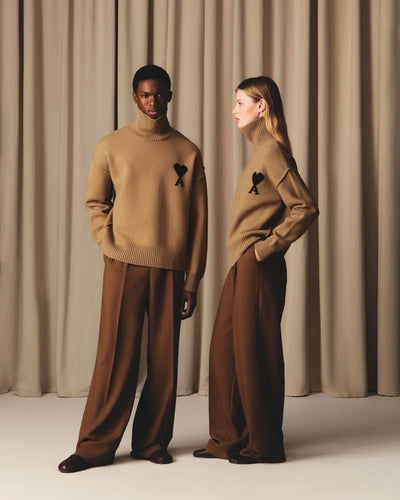 Ami De Coeur Funnel Neck Sweater - More Colors Available