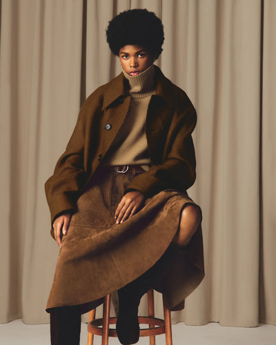 Ami De Coeur Funnel Neck Sweater - More Colors Available