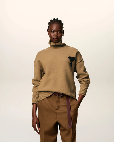Ami De Coeur Funnel Neck Sweater - More Colors Available