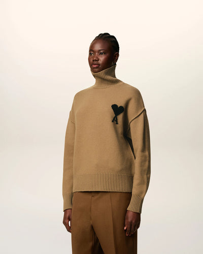 Ami De Coeur Funnel Neck Sweater - More Colors Available