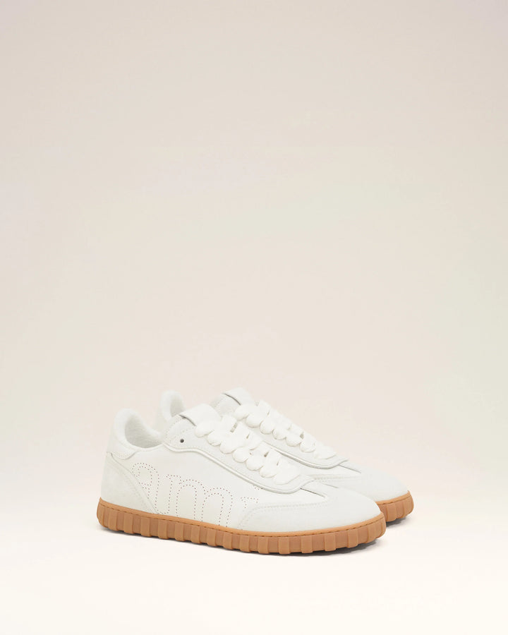 Ami Paris Step Sneakers - Off White