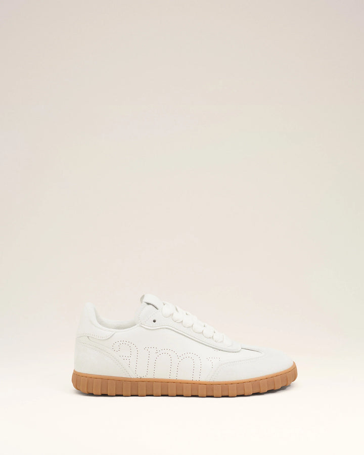 Ami Paris Step Sneakers - Off White