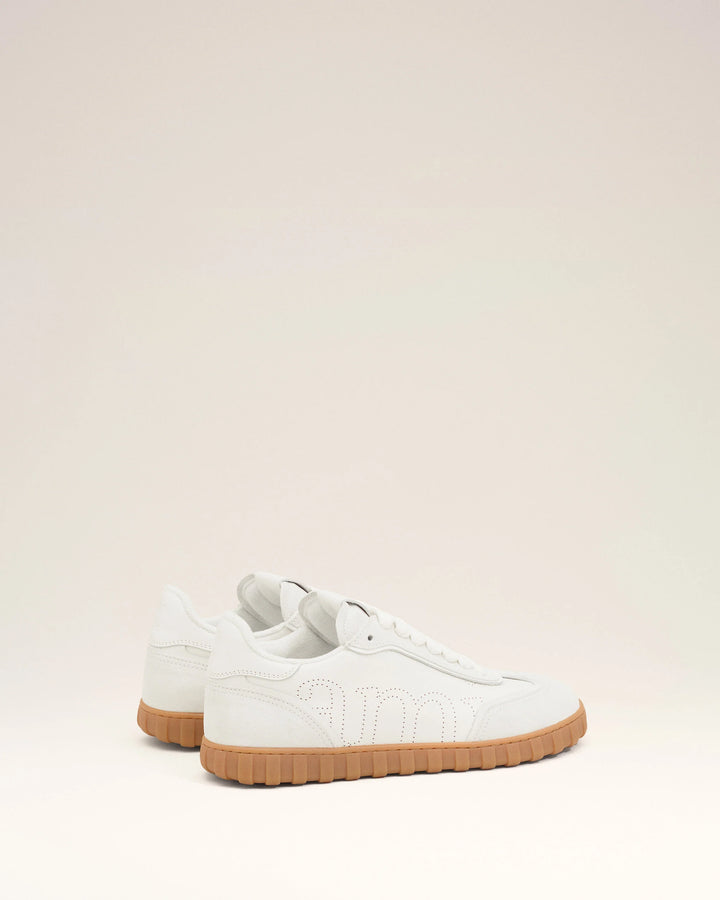 Ami Paris Step Sneakers - Off White