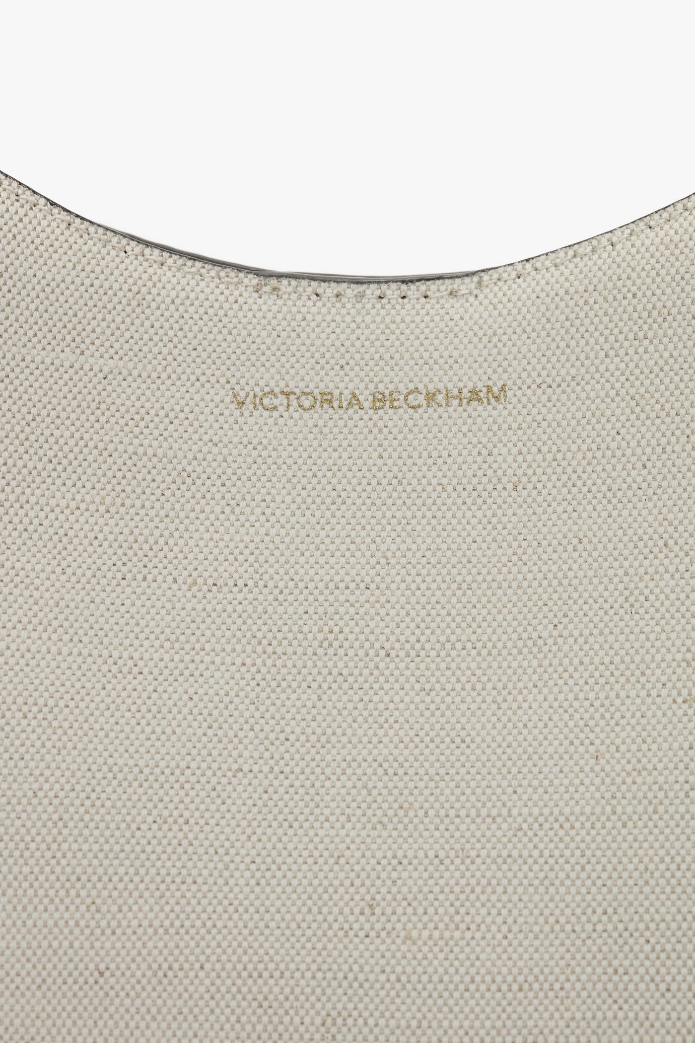 Medium Dia Hobo Bag - Ivory Canvas With Tan Leather