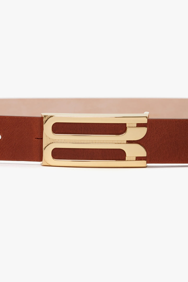 Frame Belt - Tan Leather