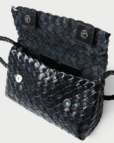 Vinnie Woven Leather Crossbody - More Colors Available