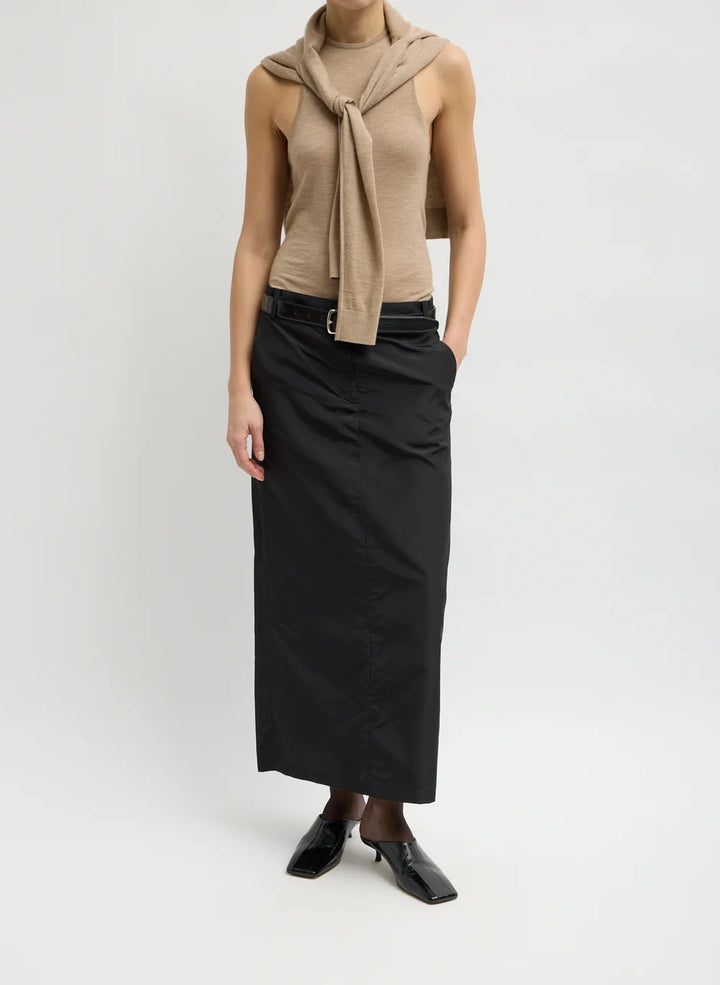 Tissue Cashmere Tank - Bone