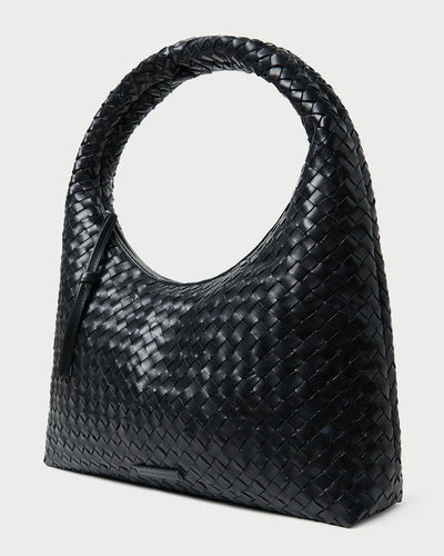 WILLOW WOVEN HOBO BAG - More Colors Available