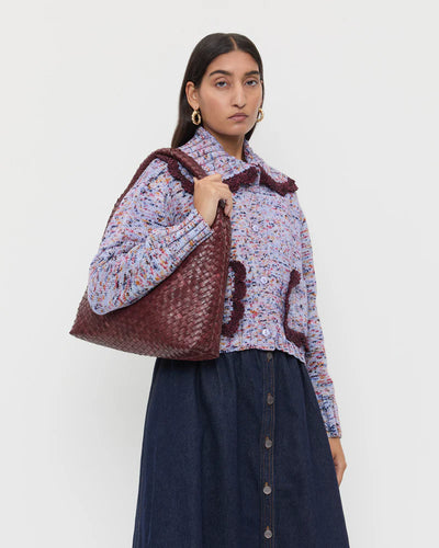 WILLOW WOVEN HOBO BAG - More Colors Available