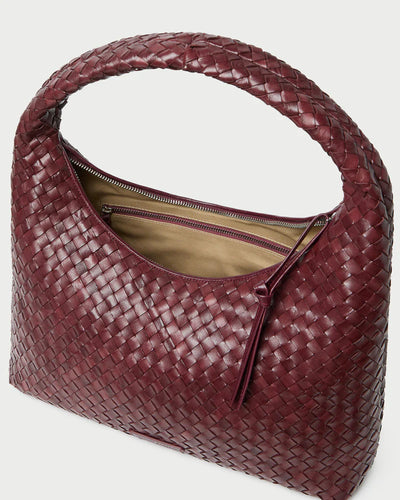 WILLOW WOVEN HOBO BAG - More Colors Available