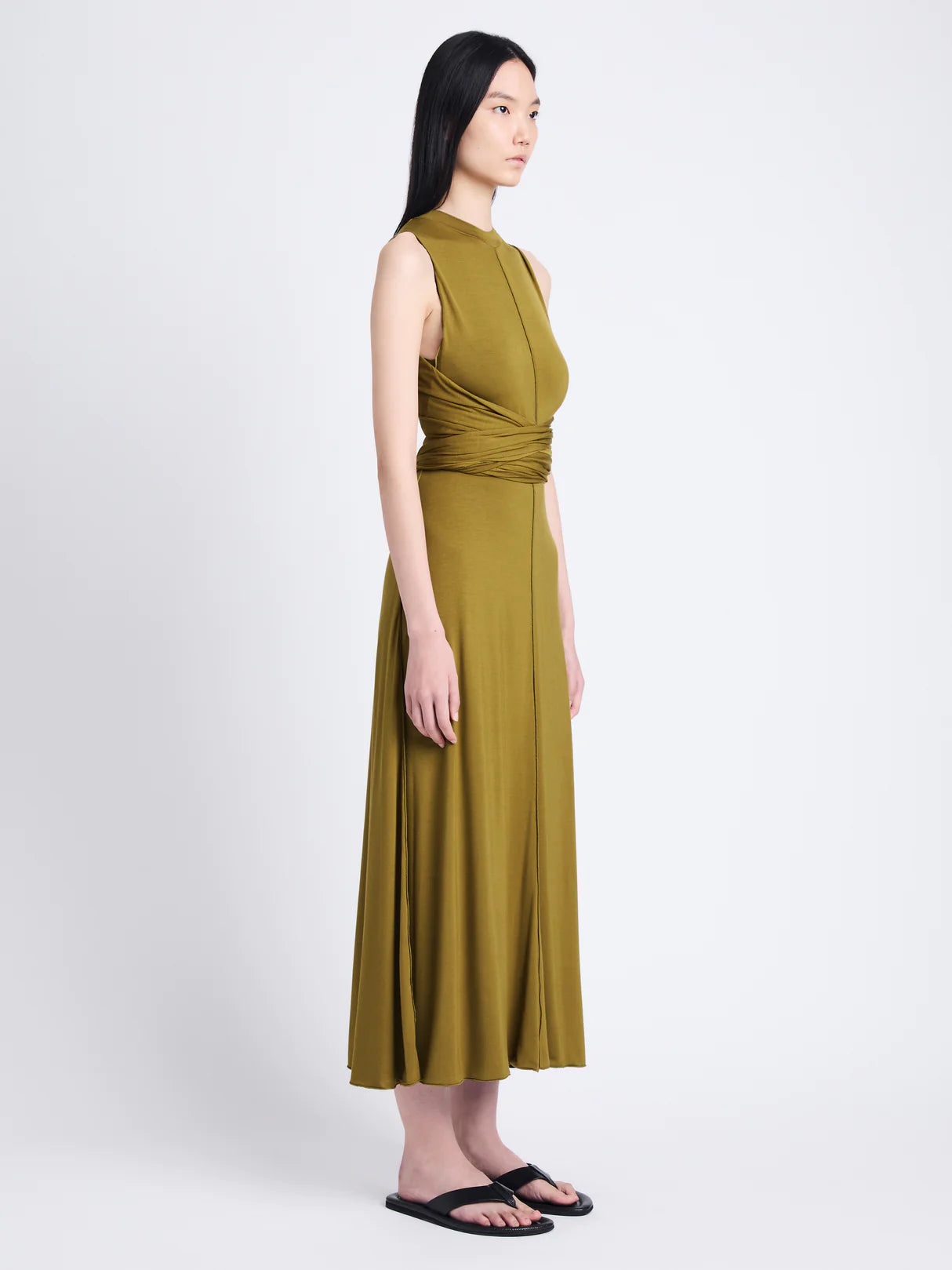 Beatrice Dress in Solid Jersey - More Colors Available