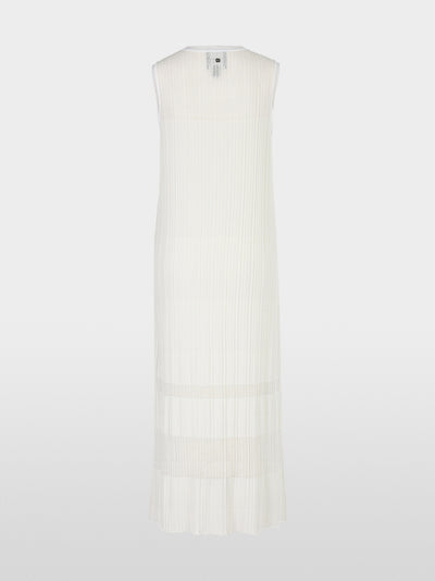 Knitted sleeveless dress - Off-white Multi