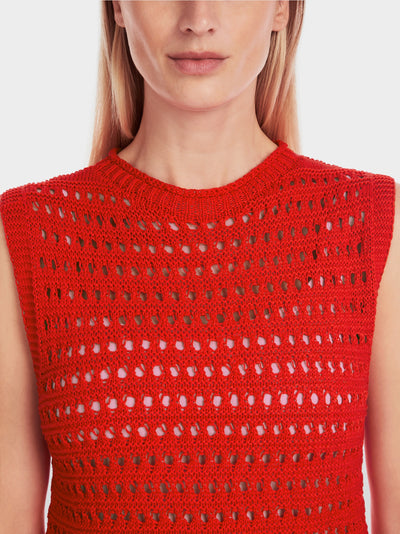 Rethink Together organic cotton top - Flame Red