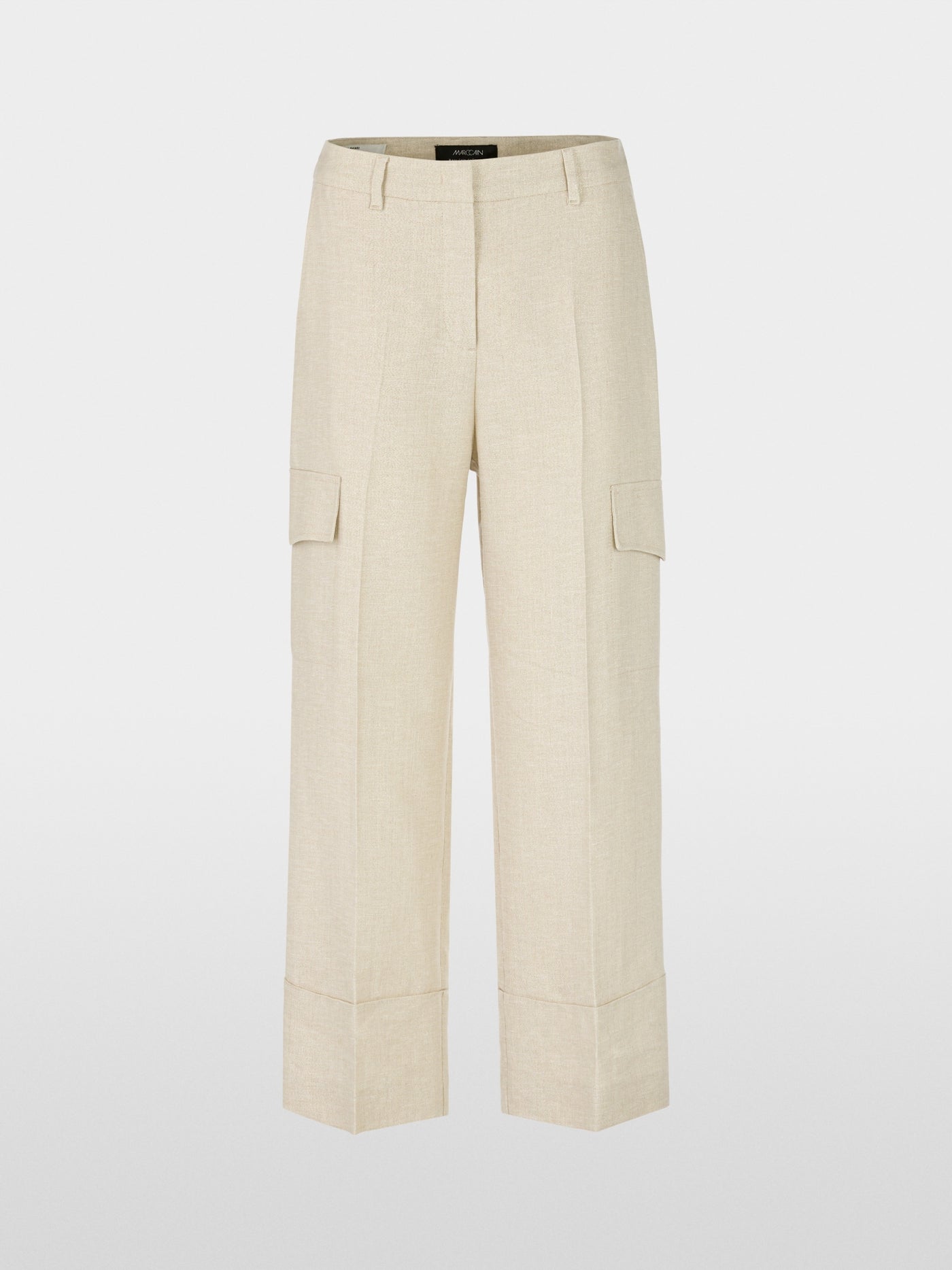 WUKARI high-waist trousers - Deep Stone