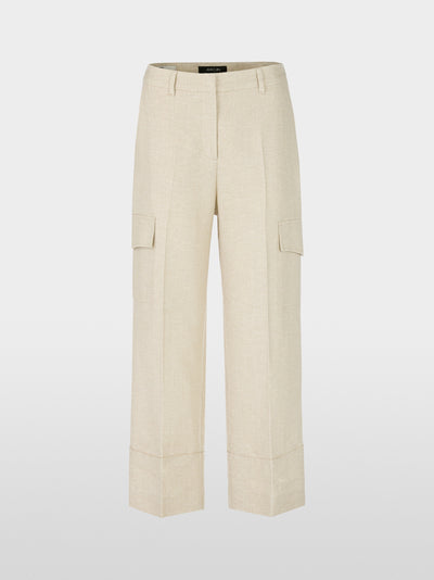 WUKARI high-waist trousers - Deep Stone