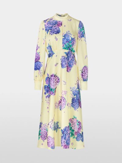 70s Rethink Together Pussy Bow Dress - Bright Vanilla