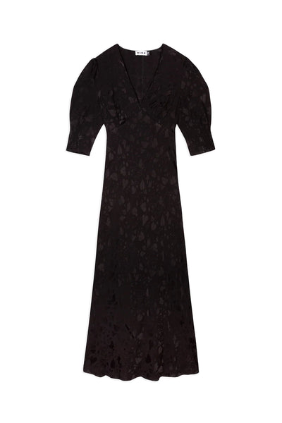 Zadie - Leaf Pattern Dress