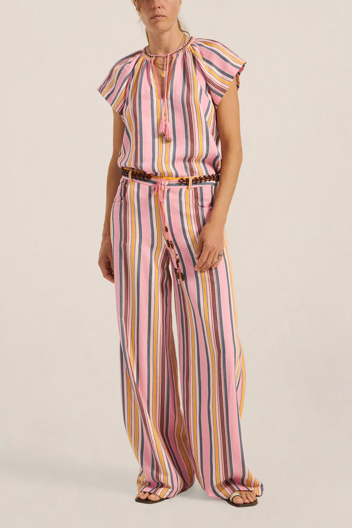 Zetus Top - Pink Multi