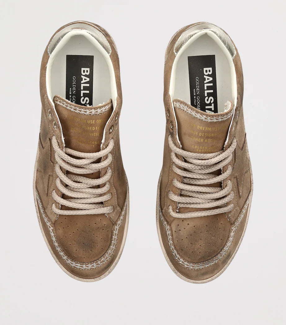 Ball Star Sneaker – Taupe Suede