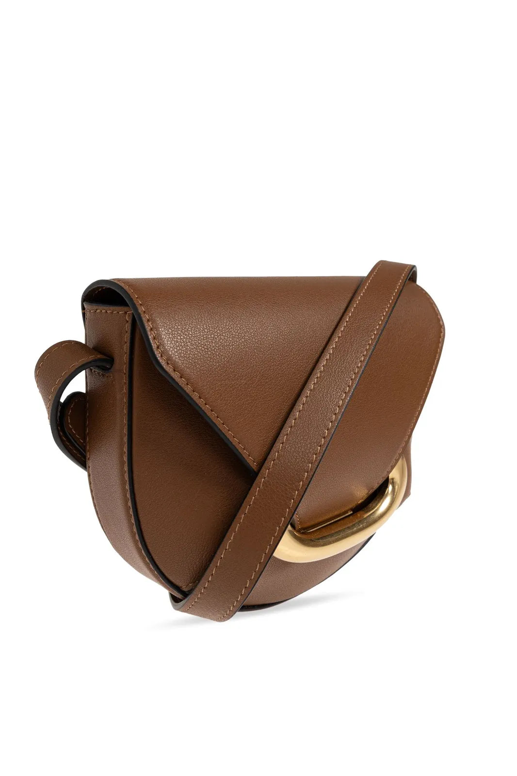 Veneto Small Shoulder Bag - Cognac