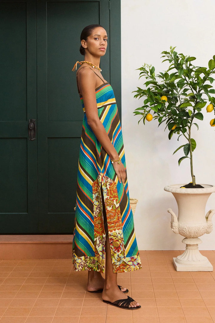 Charlie Day Dress - Blue Multi