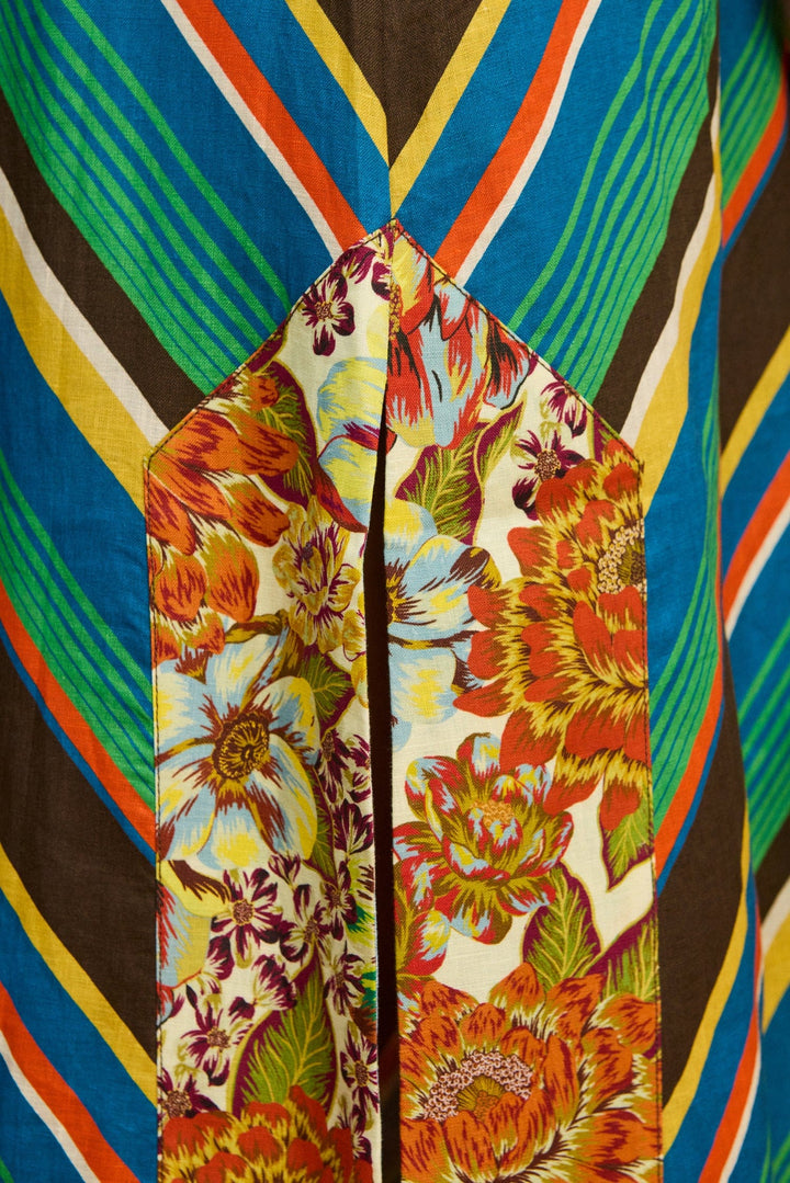 Charlie Day Dress - Blue Multi