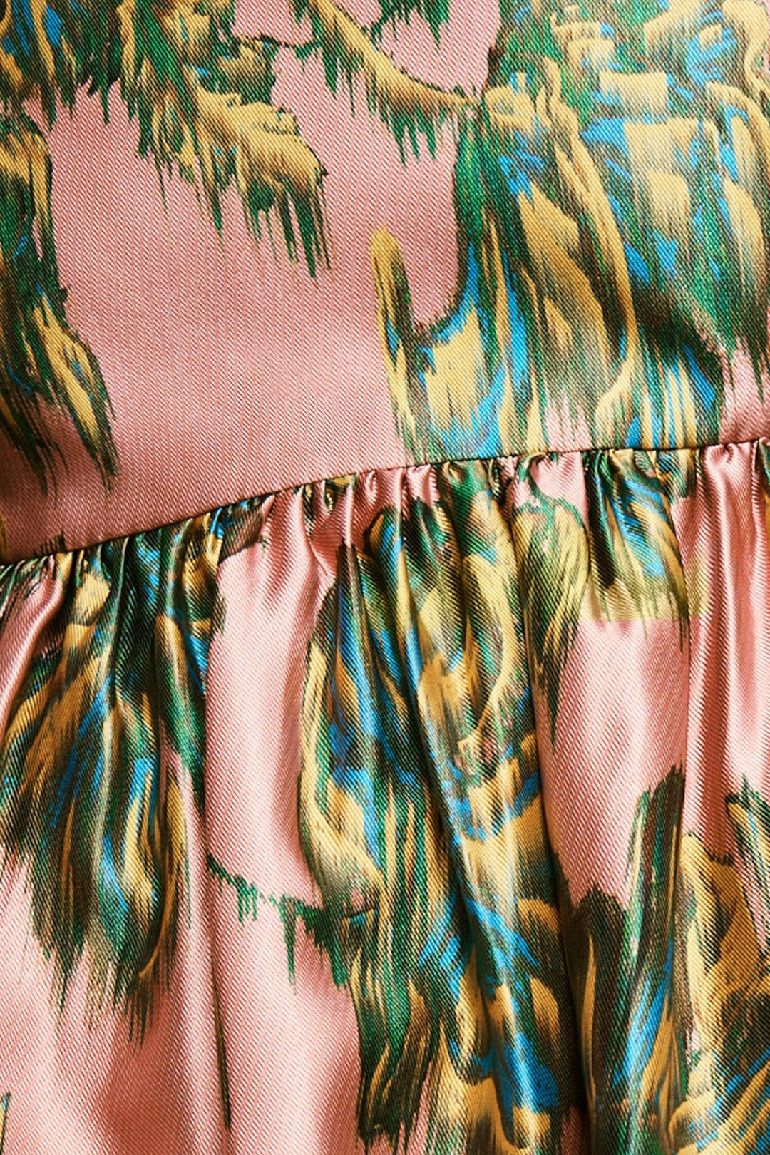 Faye Midi Dress - Pink Multi