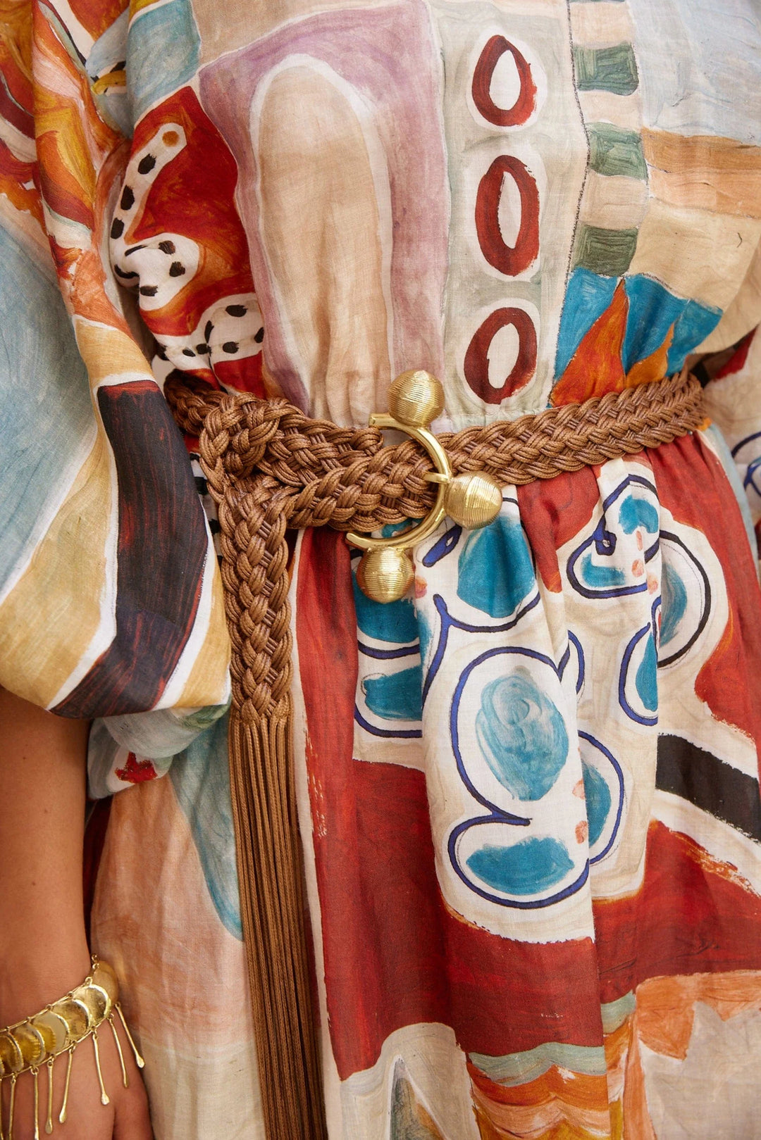 michelle midi dress - multi