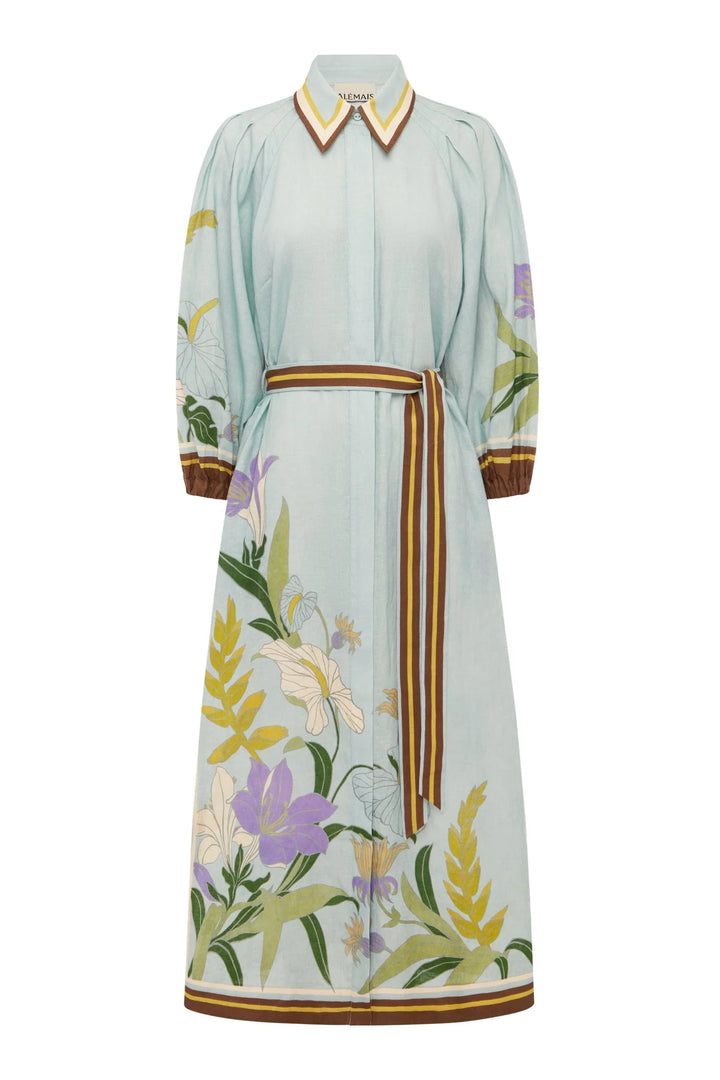 Alfie Shirtdress - Light Blue
