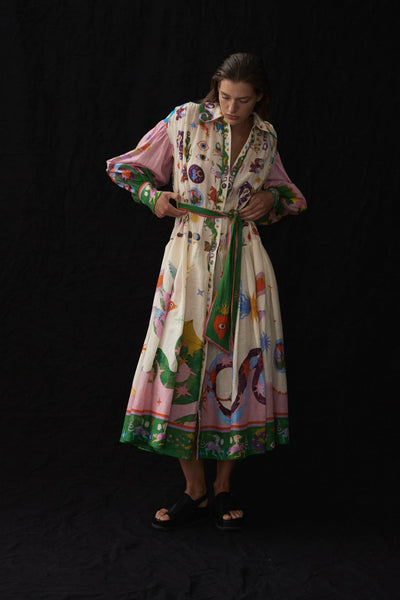 SEEKER SHIRTDRESS - Multi