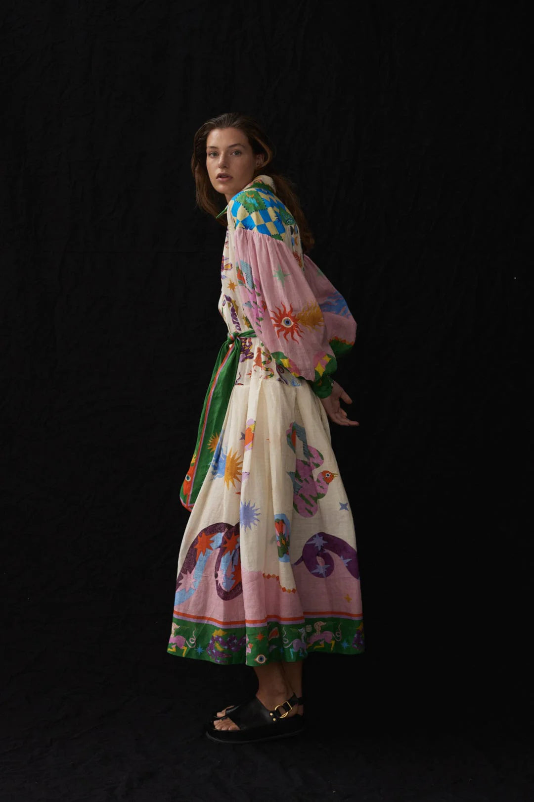 SEEKER SHIRTDRESS - Multi