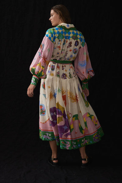 SEEKER SHIRTDRESS - Multi