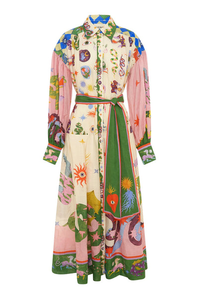 SEEKER SHIRTDRESS - Multi